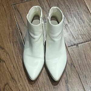 Lulus Matisse White Ankle Boots
